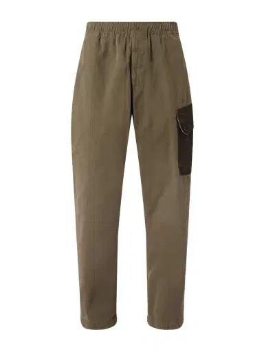 Stone Island Wide-Leg Garment-Dyed Organic Panama Cotton Trousers - Men | Thumbnail 1 Stone Island Wide-Leg Garment-Dyed Organic Panama Cotton Trousers - Men | Thumbnail 1
