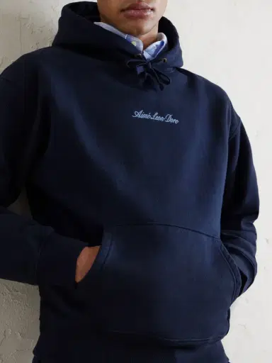 Aimé Leon Dore Logo-Embroidered Cotton-Jersey Hoodie - Men | Thumbnail 5