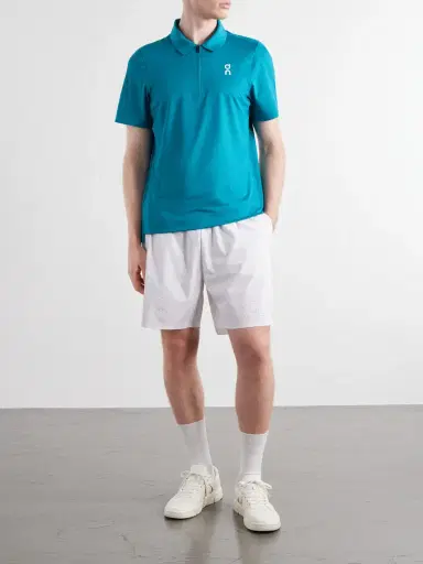 ON Court Logo-Printed Shell Polo Shirt - Men | Thumbnail 2 ON Court Logo-Printed Shell Polo Shirt - Men | Thumbnail 2