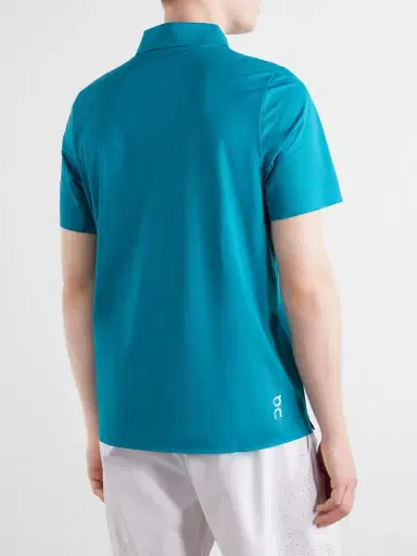 ON Court Logo-Printed Shell Polo Shirt - Men | Thumbnail 4 ON Court Logo-Printed Shell Polo Shirt - Men | Thumbnail 4