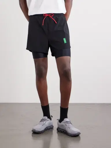 District Vision Straight-Leg Layered Logo-Appliquéd Shell Shorts - Men | Thumbnail 3 District Vision Straight-Leg Layered Logo-Appliquéd Shell Shorts - Men | Thumbnail 3