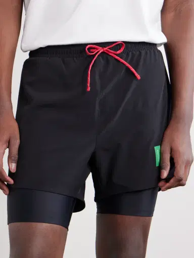 District Vision Straight-Leg Layered Logo-Appliquéd Shell Shorts - Men | Thumbnail 5 District Vision Straight-Leg Layered Logo-Appliquéd Shell Shorts - Men | Thumbnail 5