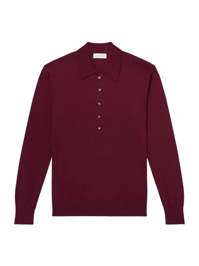Dries Van Noten Muano Merino Wool Polo Shirt - Men