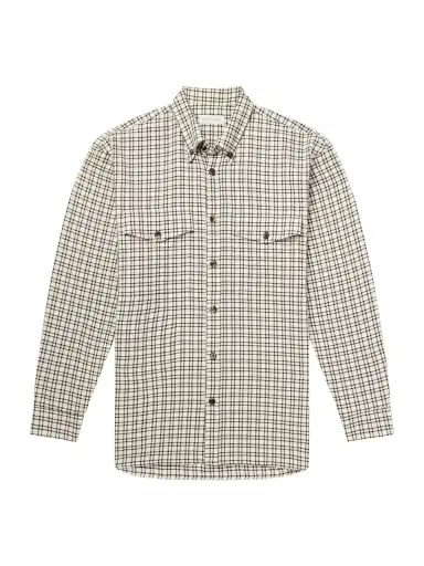 Dries Van Noten Cromo Checked Cotton-Blend Flannel Shirt - Men | Thumbnail 1
