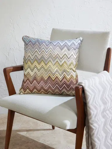 Missoni Home Jarris Striped Cotton Cushion - Men | Thumbnail 2 Missoni Home Jarris Striped Cotton Cushion - Men | Thumbnail 2