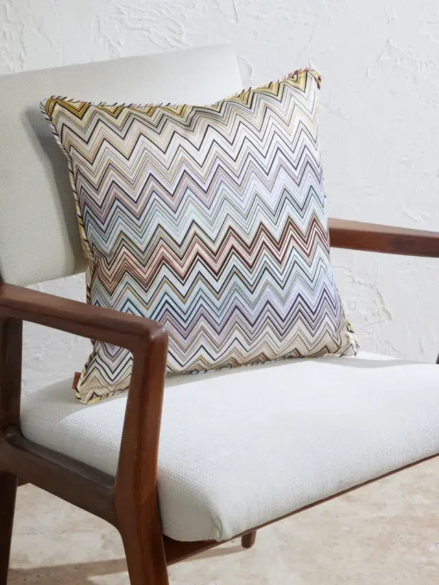 Missoni Home Jarris Striped Cotton Cushion - Men