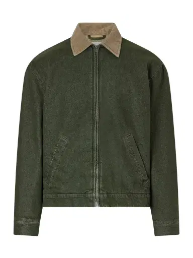 Aimé Leon Dore Corduroy-Trimmed Denim Jacket - Men | Thumbnail 1