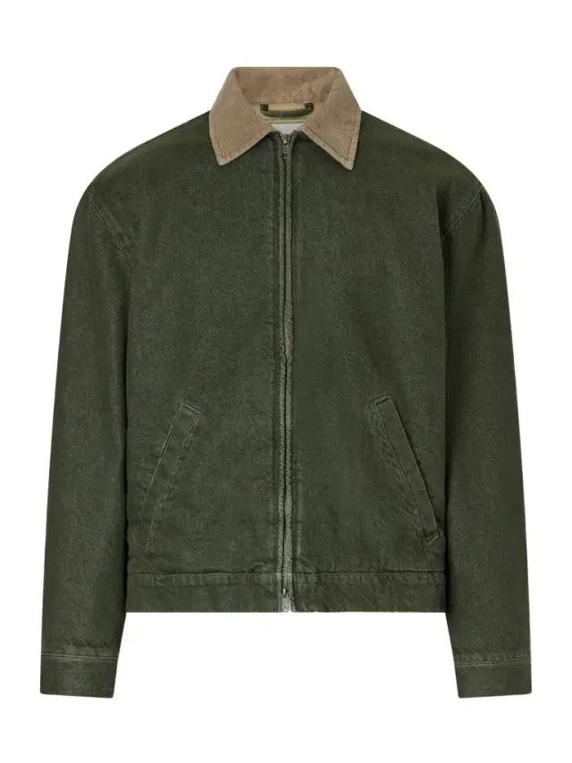 Aimé Leon Dore Corduroy-Trimmed Denim Jacket - Men