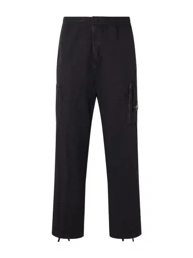 Stone Island Wide-Leg Cotton Ripstop Cargo Trousers - Men | Thumbnail 1 Stone Island Wide-Leg Cotton Ripstop Cargo Trousers - Men | Thumbnail 1