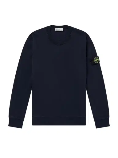 Stone Island Garment-Dyed Cotton-Fleece Sweatshirt - Men | Thumbnail 1