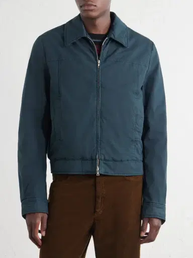 Dries Van Noten Cotton-Blend Blouson Jacket - Men | Thumbnail 3