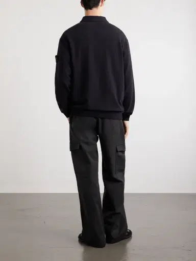 Stone Island STONE ISLAND GHOST Cotton-Jersey Polo Shirt - Men | Thumbnail 4 Stone Island STONE ISLAND GHOST Cotton-Jersey Polo Shirt - Men | Thumbnail 4