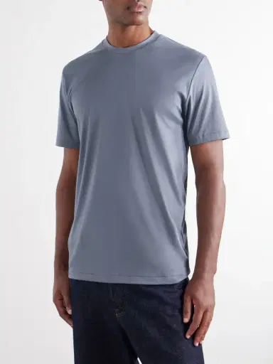Zimmerli Sea Island Cotton-Jersey T-Shirt - Men | Thumbnail 3 Zimmerli Sea Island Cotton-Jersey T-Shirt - Men | Thumbnail 3