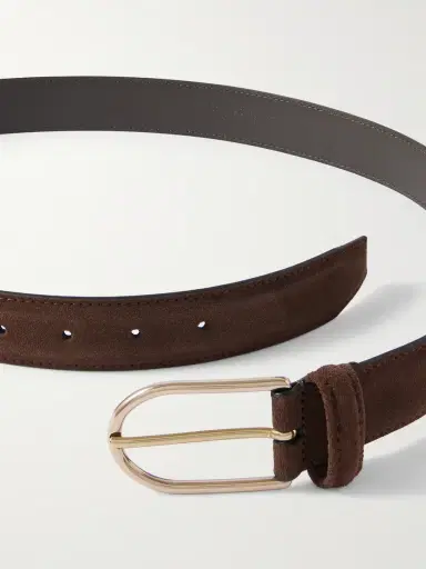 Anderson's 3cm Suede Belt - Men | Thumbnail 2