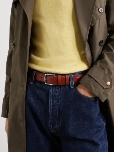 George Cleverley 3cm Leather Belt - Men | Thumbnail 2 George Cleverley 3cm Leather Belt - Men | Thumbnail 2