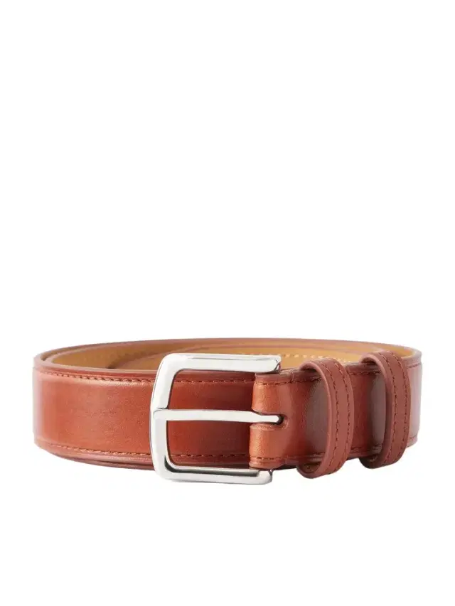 George Cleverley 3cm Leather Belt - Men