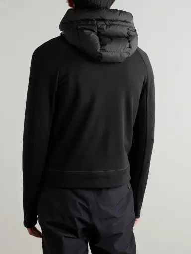 Moncler Grenoble Quilted Shell and Polartec® Power Stretch™ Pro Hooded Down Jacket - Men | Thumbnail 5