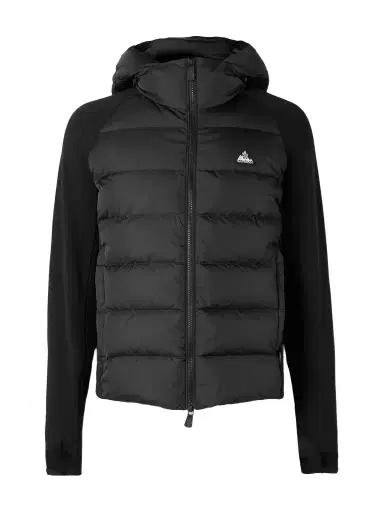 Moncler Grenoble Quilted Shell and Polartec® Power Stretch™ Pro Hooded Down Jacket - Men | Thumbnail 1