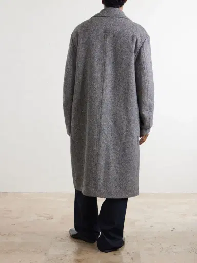 Dries Van Noten Rascott Double-Breasted Wool-Tweed Coat - Men | Thumbnail 4
