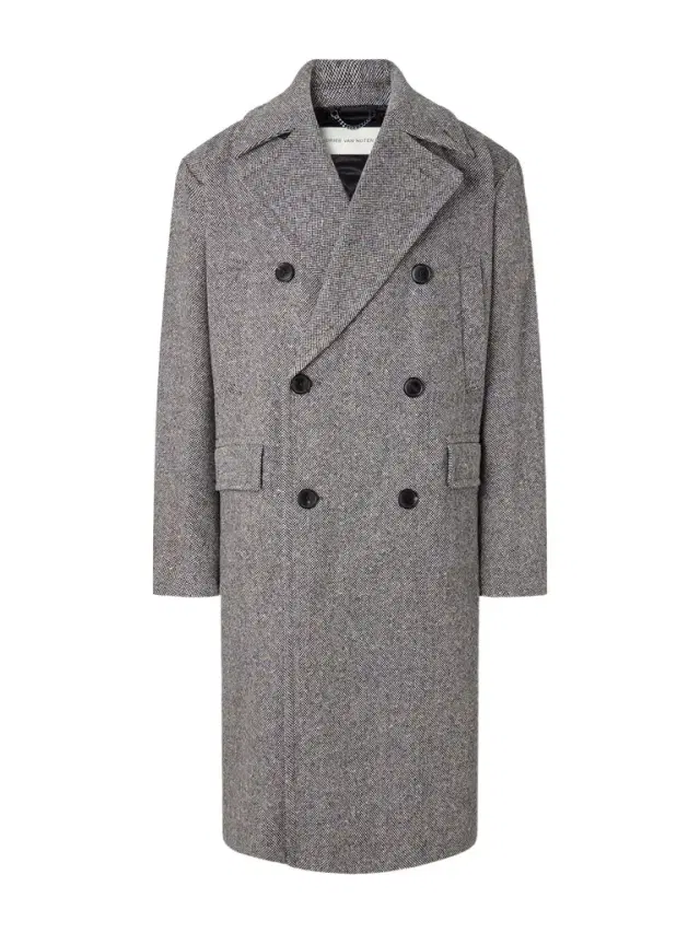 Dries Van Noten Rascott Double-Breasted Wool-Tweed Coat - Men