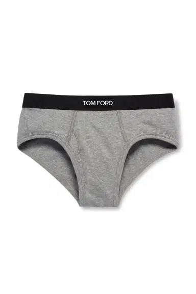 Tom Ford Men's Jacquard Logo Cotton Briefs | Thumbnail 5 Tom Ford Men's Jacquard Logo Cotton Briefs | Thumbnail 5