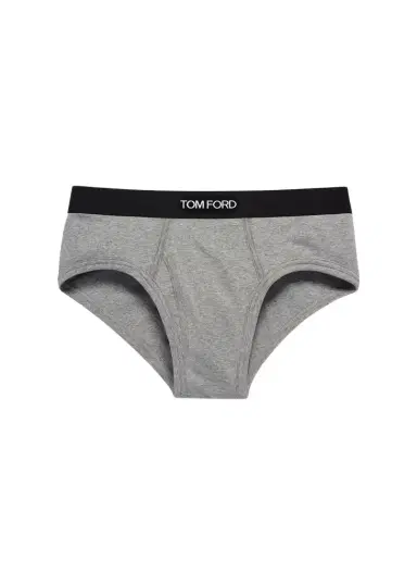 Tom Ford Men's Jacquard Logo Cotton Briefs | Thumbnail 1 Tom Ford Men's Jacquard Logo Cotton Briefs | Thumbnail 1