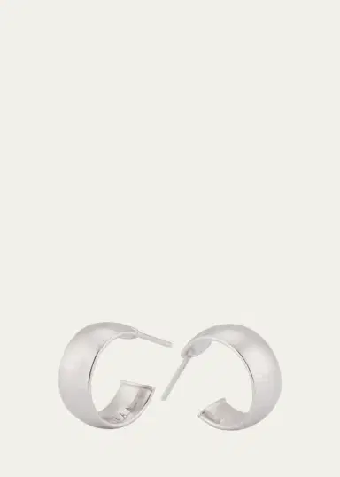 Lana 14K Gold Hollow Huggie Earrings | Thumbnail 3 Lana 14K Gold Hollow Huggie Earrings | Thumbnail 3