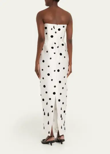 BERNADETTE Lenette Bow Strapless Gown | Thumbnail 3 BERNADETTE Lenette Bow Strapless Gown | Thumbnail 3