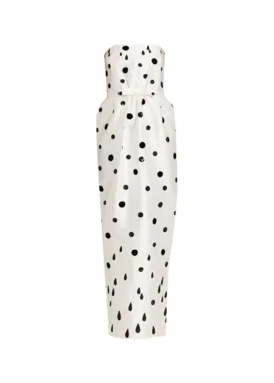 BERNADETTE Lenette Bow Strapless Gown | Thumbnail 1 BERNADETTE Lenette Bow Strapless Gown | Thumbnail 1