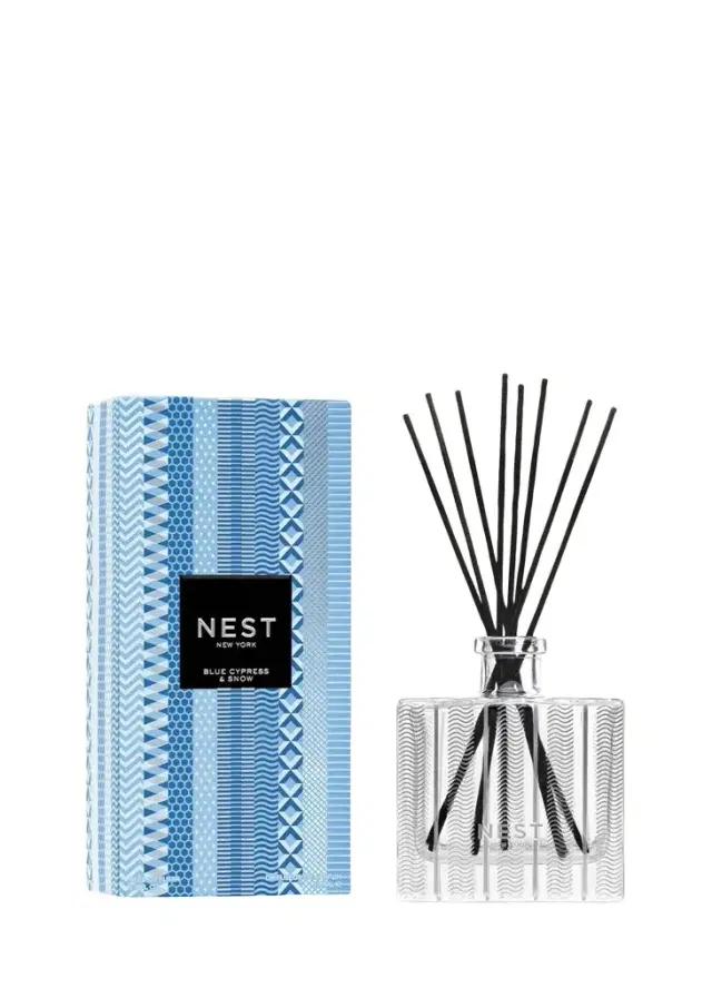 NEST New York Blue Cypress & Snow Reed Diffuser, 6 oz.