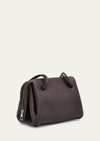 Loewe Madrid Small Trapeze Shoulder Bag in Grain Leather | Thumbnail 3