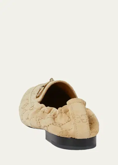 Gucci Jordaan GG Suede Loafers | Thumbnail 2 Gucci Jordaan GG Suede Loafers | Thumbnail 2