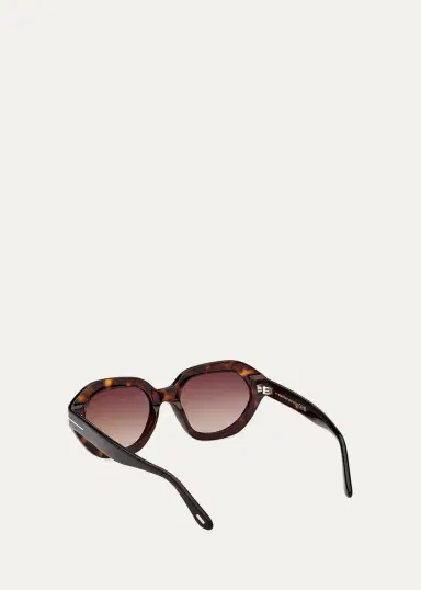 Tom Ford Meryl 53MM Oval Sunglasses | Thumbnail 3