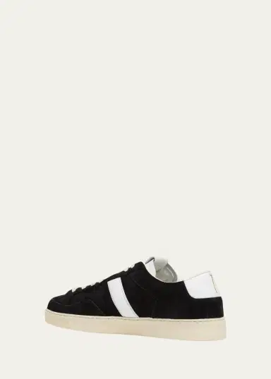 Tom Ford Men's Blake Suede Low-Top Sneakers | Thumbnail 4 Tom Ford Men's Blake Suede Low-Top Sneakers | Thumbnail 4