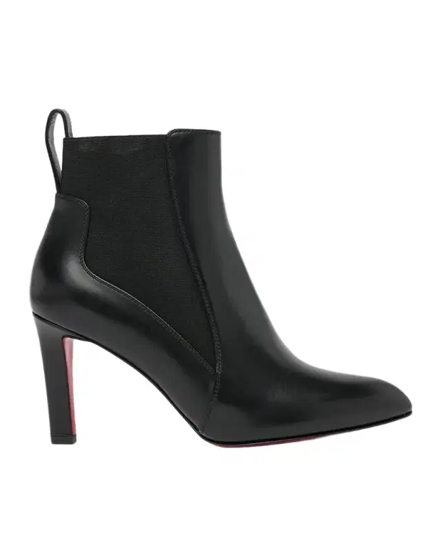 Christian Louboutin 85mm Fannylove Leather Chelsea Booties
