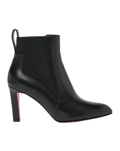 Christian Louboutin 85mm Fannylove Leather Chelsea Booties | Thumbnail 1 Christian Louboutin 85mm Fannylove Leather Chelsea Booties | Thumbnail 1
