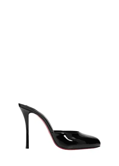 Christian Louboutin 100 mm Dolly Patent Leather Mules | Thumbnail 1