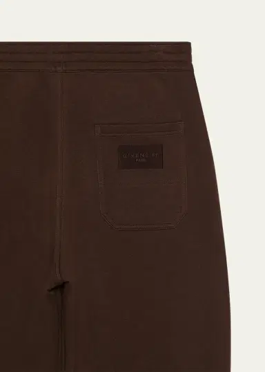Givenchy Men's Pocket-Logo Fleece Trousers | Thumbnail 4 Givenchy Men's Pocket-Logo Fleece Trousers | Thumbnail 4
