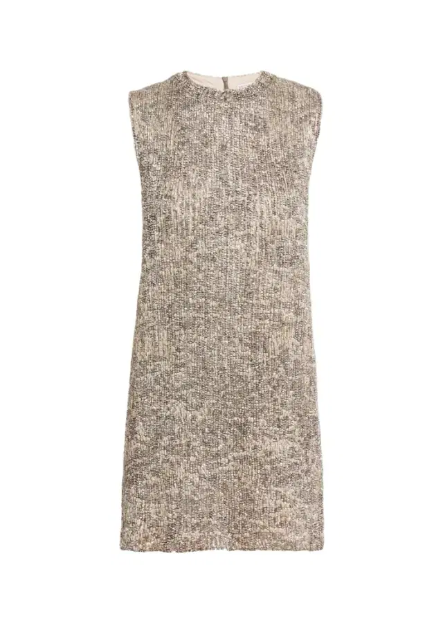 Couture Metallic Mohair Dress Couture Metallic Mohair Dress