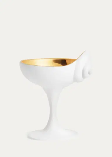 L'Objet x Jessica McCormack Shell 24K Gold-Plated Scoop Bowl | Thumbnail 2