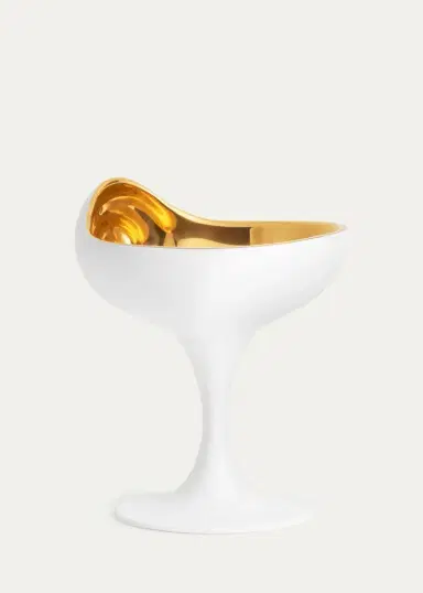 L'Objet x Jessica McCormack Shell 24K Gold-Plated Scoop Bowl | Thumbnail 3