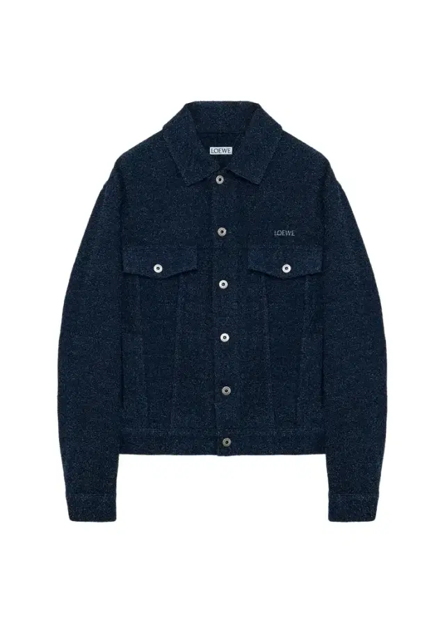 Loewe Men's Textured Trucker Jacket