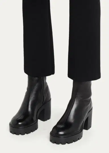 Prada 85mm Nappa Leather Ankle Boots | Thumbnail 2 Prada 85mm Nappa Leather Ankle Boots | Thumbnail 2