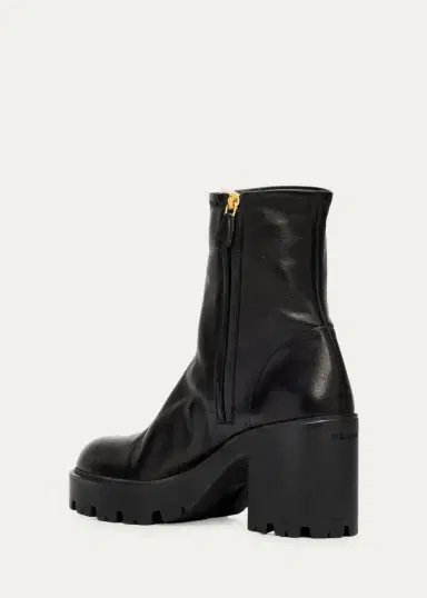 Prada 85mm Nappa Leather Ankle Boots | Thumbnail 4 Prada 85mm Nappa Leather Ankle Boots | Thumbnail 4