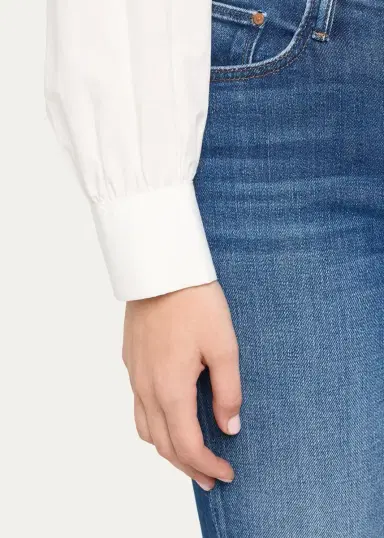 Mother The Insider Frayed Bootcut Ankle Jeans | Thumbnail 5 Mother The Insider Frayed Bootcut Ankle Jeans | Thumbnail 5