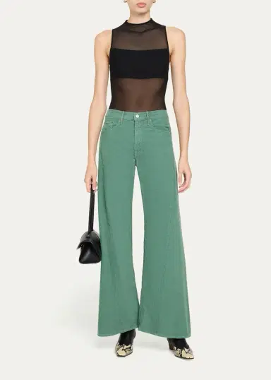 Mother The Lemon Twist Wide-Leg Pants | Thumbnail 2