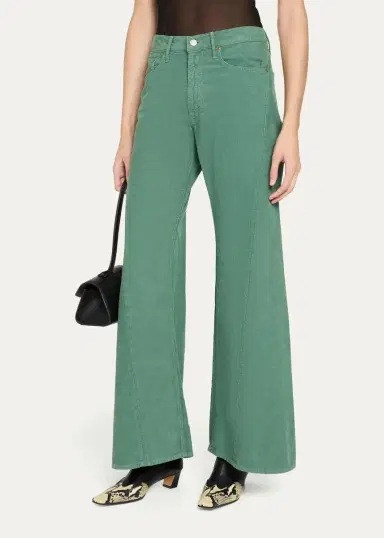 Mother The Lemon Twist Wide-Leg Pants | Thumbnail 4