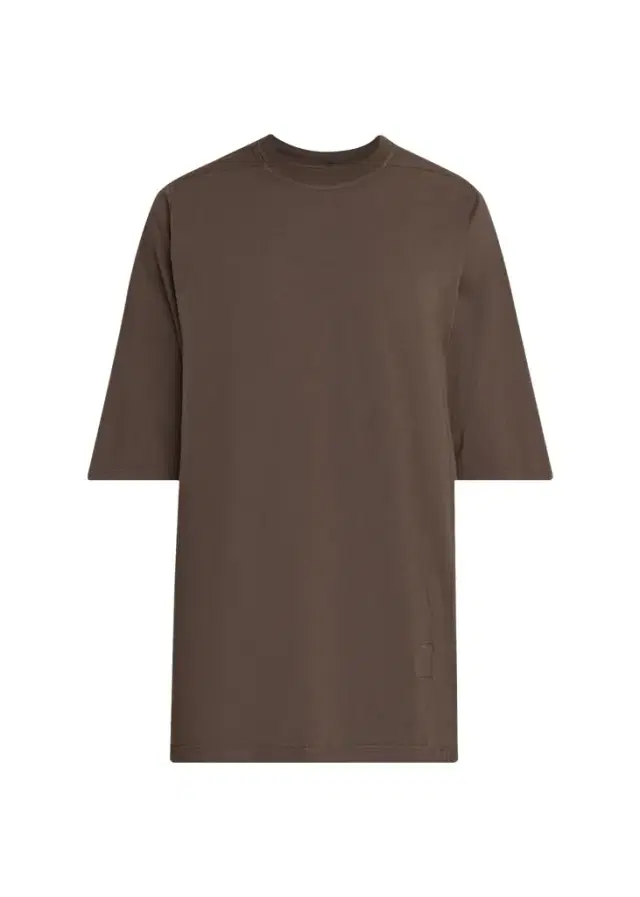 Rick Owens Men's Cotton Longline Crewneck T-Shirt