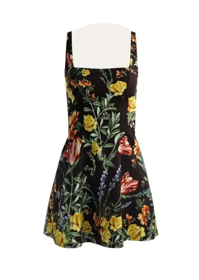 Alice + Olivia Julia Floral Print Mini Dress