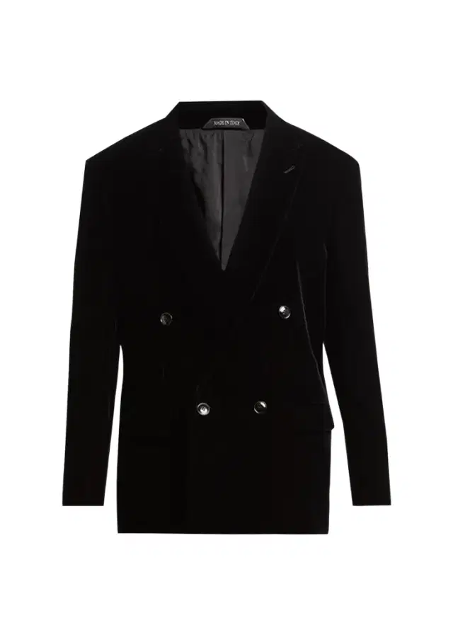 Giorgio Armani Men's Double-Breasted Velvet Blazer